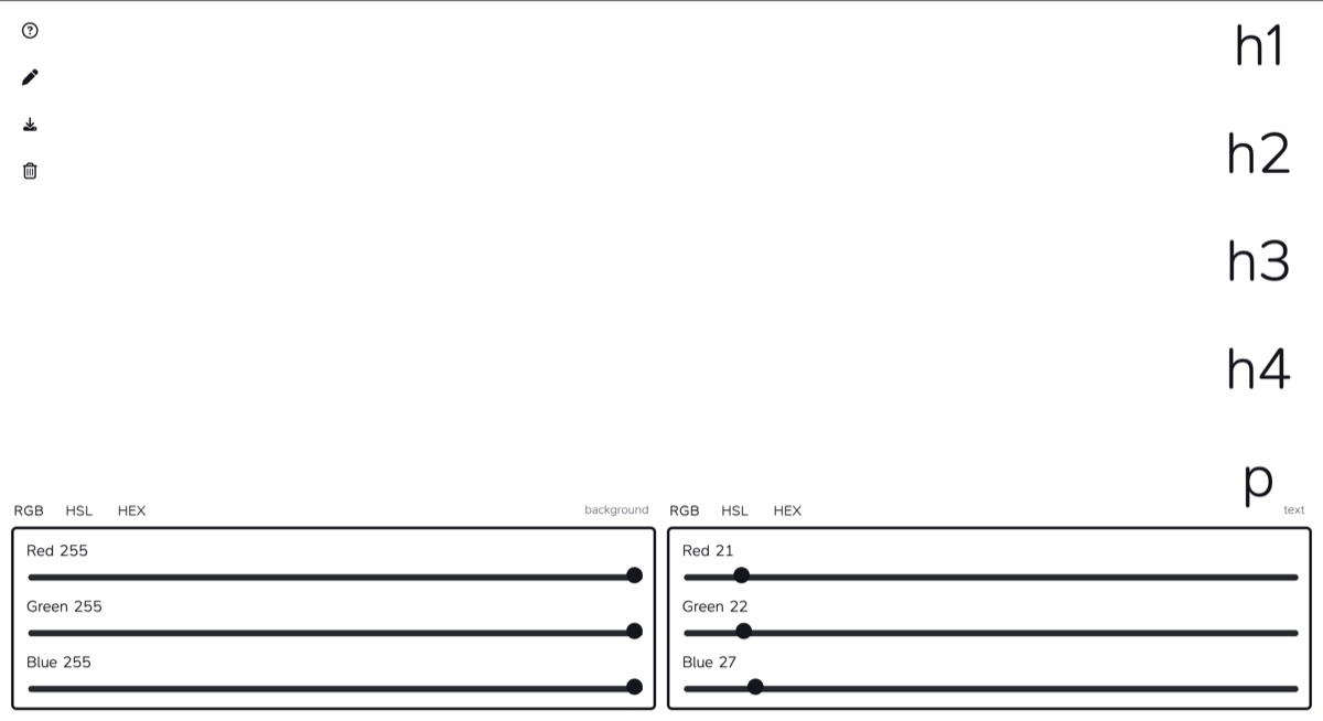 Font Playground website