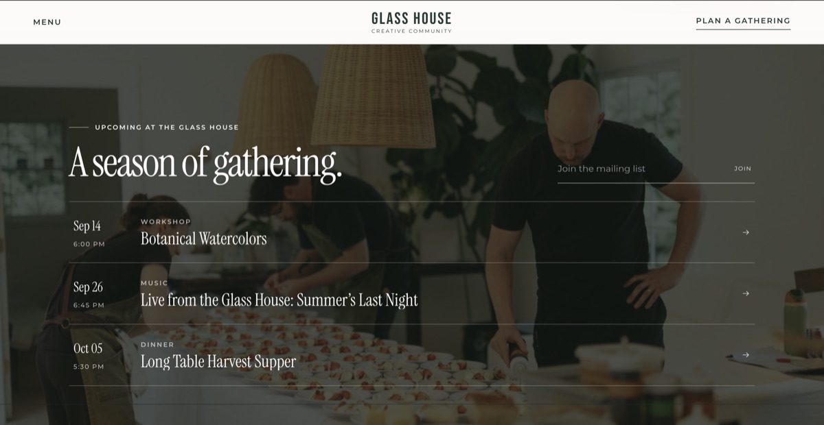 GHC Events website